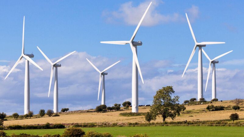 Wind farm in England